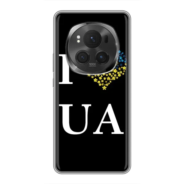 Чехол с рисунком «I Love UA» для Huawei Honor Magic 6 Pro