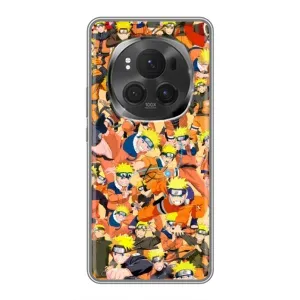 Чохли з принтом НАРУТО на Huawei Honor Magic 6 Pro (Коллаж Наруто)