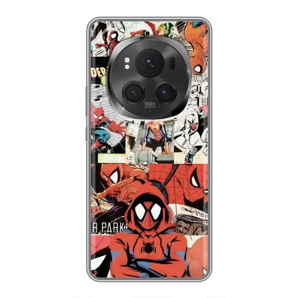Чехол с рисунком «Комикс Паука» для Huawei Honor Magic 6 Pro