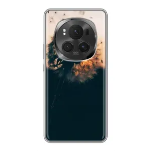 Силіконовий Чохол з кульбабками на Huawei Honor Magic 6 Pro (Гарна кульбабка)