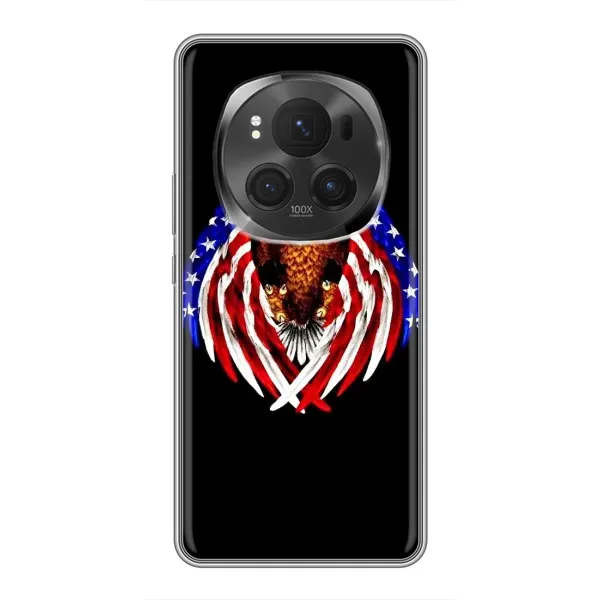Чехол с рисунком «Крылья США» для Huawei Honor Magic 6 Pro Чехол с рисунком «Крылья США» для Huawei Honor Magic 6 Pro