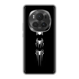 Чехол Супергерой Человека Паука на Huawei Honor Magic 6 Pro (Лого паука)