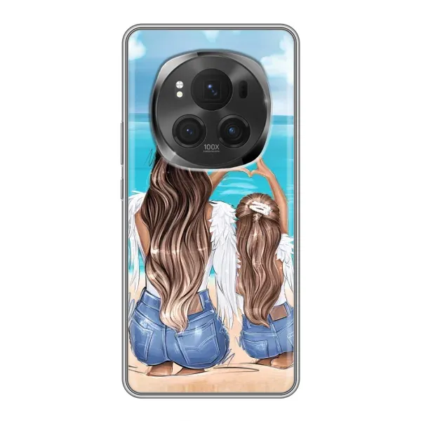 Чехол с рисунком «Мама и дочь» для Huawei Honor Magic 6 Pro Чехол с рисунком «Мама и дочь» для Huawei Honor Magic 6 Pro