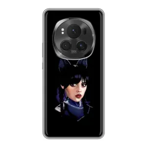 Чохол з картинкою Венсдей на Huawei Honor Magic 6 Pro (Мила Венсдей)