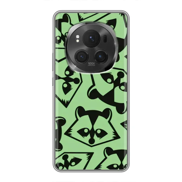 Чехол с рисунком «Мордочки Енота» для Huawei Honor Magic 6 Pro