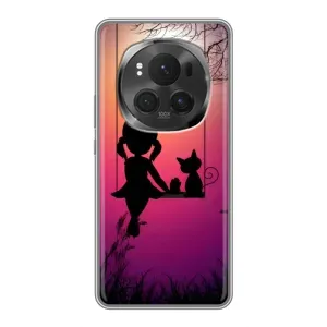 Дівчачий Чохол для Huawei Honor Magic 6 Pro (На гойдалці)