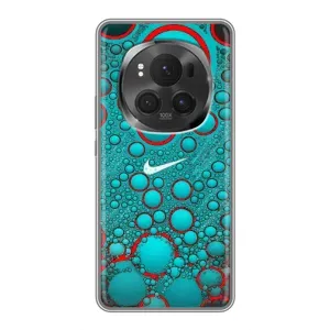 Силіконовый Чохол на Huawei Honor Magic 6 Pro з картинкою НАЙК (Найк зелений)
