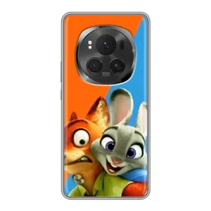 Чехлы ЗВЕРОПОЛИС для Huawei Honor Magic 6 Pro (Ник и Хопс)