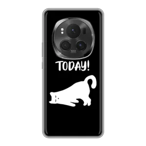 Бампер с изображением Котиков для Хорон Меджик 6 Про (Not Today)