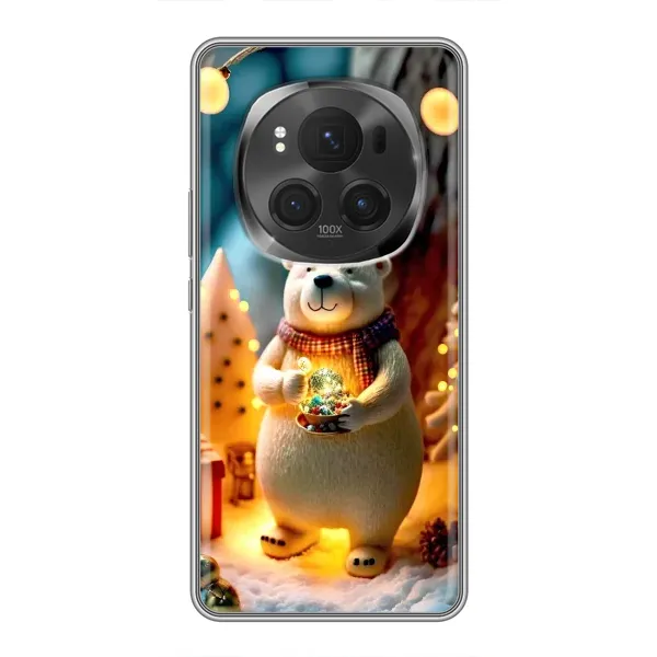 Чехол с рисунком «Новогодний ведмеженок» для Huawei Honor Magic 6 Pro Чехол с рисунком «Новогодний ведмеженок» для Huawei Honor Magic 6 Pro
