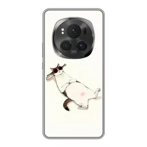 Чехол на тематику: Коты для Huawei Honor Magic 6 Pro (Отдых)