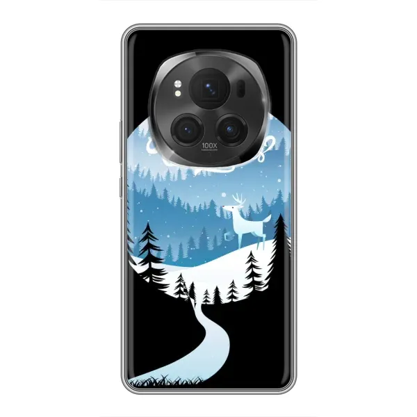 Чехол с рисунком «Рождественский Олень» для Huawei Honor Magic 6 Pro