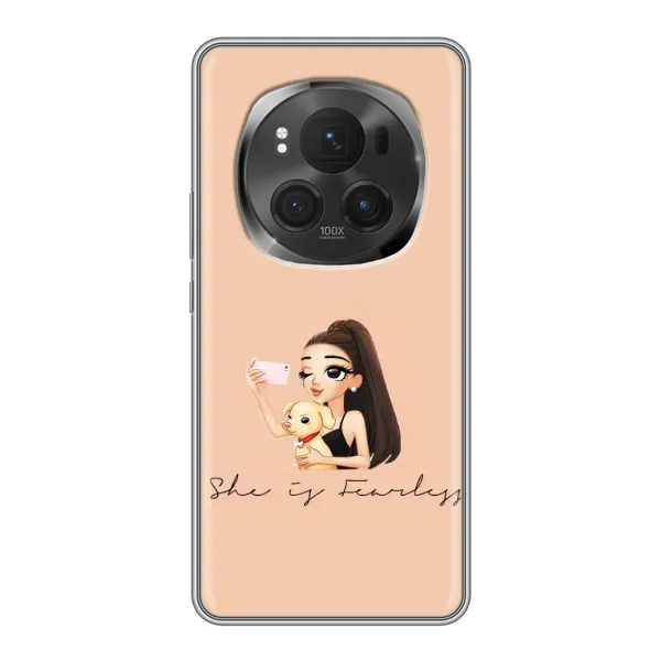 Чехол с рисунком «С собакой» для Huawei Honor Magic 6 Pro