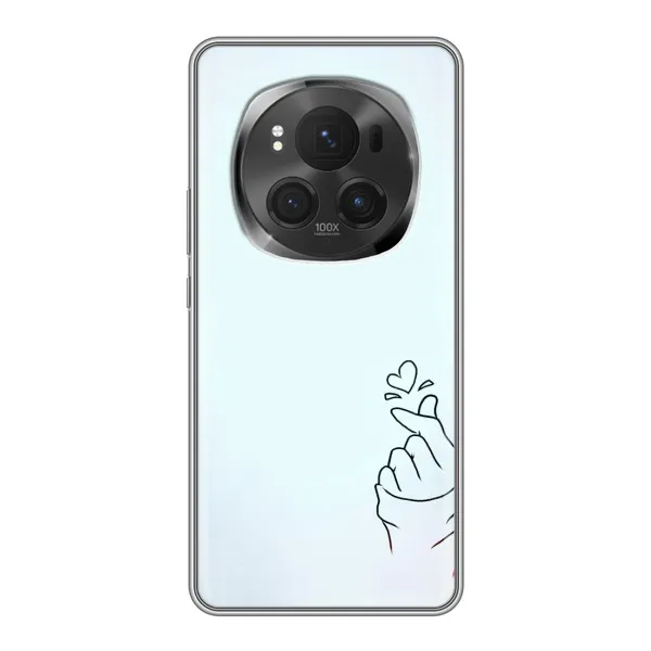 Чехол с рисунком «Сердце на голубом» для Huawei Honor Magic 6 Pro