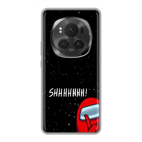 Чехол с рисунком «SHHHHH» для Huawei Honor Magic 6 Pro Чехол с рисунком «SHHHHH» для Huawei Honor Magic 6 Pro