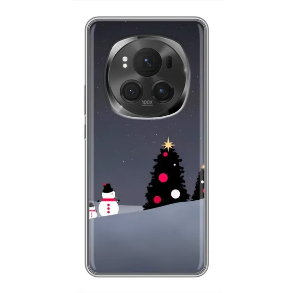 Чехол с рисунком «Снеговички» для Huawei Honor Magic 6 Pro Чехол с рисунком «Снеговички» для Huawei Honor Magic 6 Pro