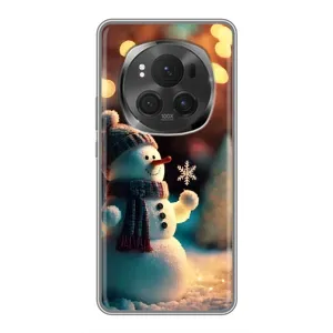 Чохли на Новий Рік Huawei Honor Magic 6 Pro (Сніговик святковий)