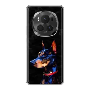 Бампер для Huawei Honor Magic 6 Pro с картинкой "Песики" (Собака Мопс)