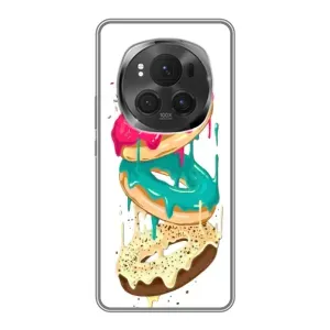 Чехол с изображением вкусной еды для Huawei Honor Magic 6 Pro (Сочные пончики)