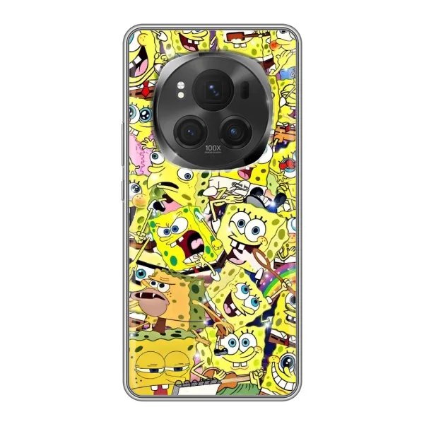 Чехол с рисунком «Спанч Боб Арт» для Huawei Honor Magic 6 Pro Чехол с рисунком «Спанч Боб Арт» для Huawei Honor Magic 6 Pro