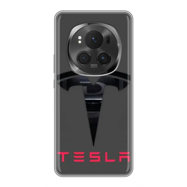 Чехол с рисунком «Logo TESLA» для Huawei Honor Magic 6 Pro Чехол с рисунком «Logo TESLA» для Huawei Honor Magic 6 Pro
