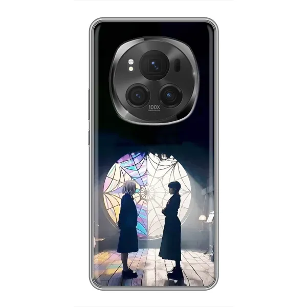 Чехол с рисунком «Уэнсдей и Энди» для Huawei Honor Magic 6 Pro