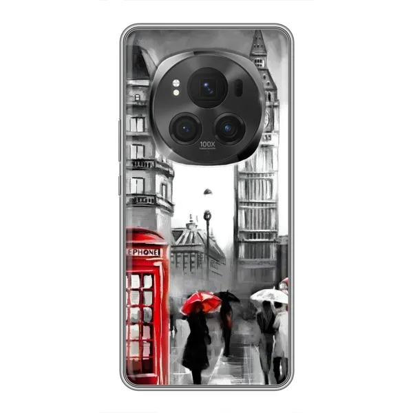 Чехол с рисунком «Вид на Биг Бен» для Huawei Honor Magic 6 Pro Чехол с рисунком «Вид на Биг Бен» для Huawei Honor Magic 6 Pro