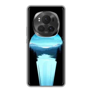Летний Чехол на Huawei Honor Magic 6 Pro (Синий Водопад)