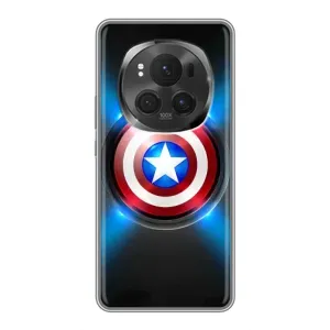 Чехол с Щитом Капитана Америки на Huawei Honor Magic 6 Pro (Яркий Щит Капитана)