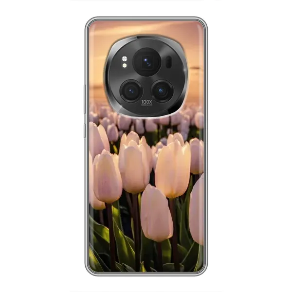 Чехол с рисунком «Закат с цветами» для Huawei Honor Magic 6 Pro Чехол с рисунком «Закат с цветами» для Huawei Honor Magic 6 Pro