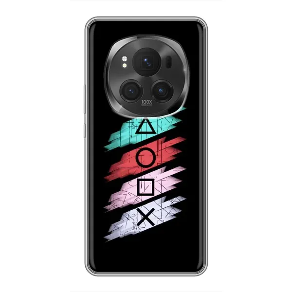Чехол с рисунком «Значки Sony» для Huawei Honor Magic 6 Pro Чехол с рисунком «Значки Sony» для Huawei Honor Magic 6 Pro