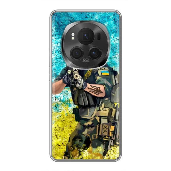 Чехол с рисунком «ЗСУ  Воин» для Huawei Honor Magic 6 Pro