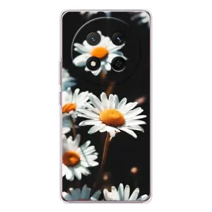Чехол с ромашками на Huawei Honor Magic 7 Lite (Белые ромашки)