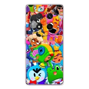 Силіконовый Чохол на Huawei Honor Magic 7 Lite з картинкою Brawl Stars