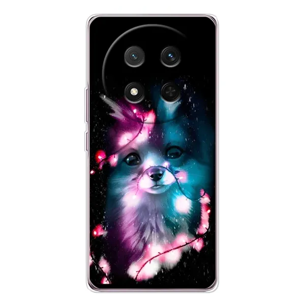 Чехол с рисунком «Черная Лиса» для Huawei Honor Magic 7 Lite Чехол с рисунком «Черная Лиса» для Huawei Honor Magic 7 Lite