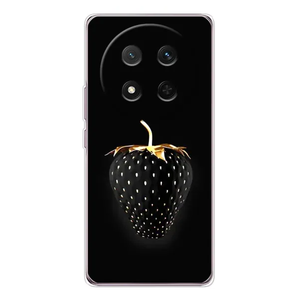Чехол с рисунком «Чёрная клубника» для Huawei Honor Magic 7 Lite