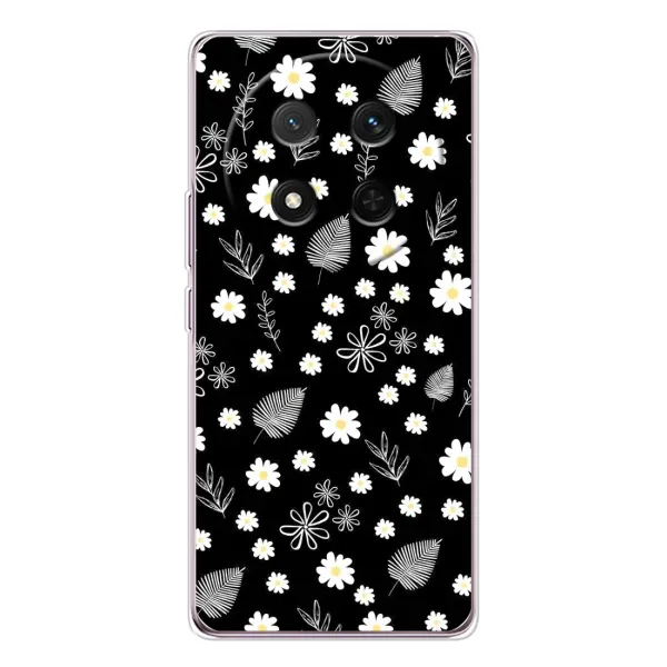 Чехол с рисунком «цветение на чорном» для Huawei Honor Magic 7 Lite Чехол с рисунком «цветение на чорном» для Huawei Honor Magic 7 Lite