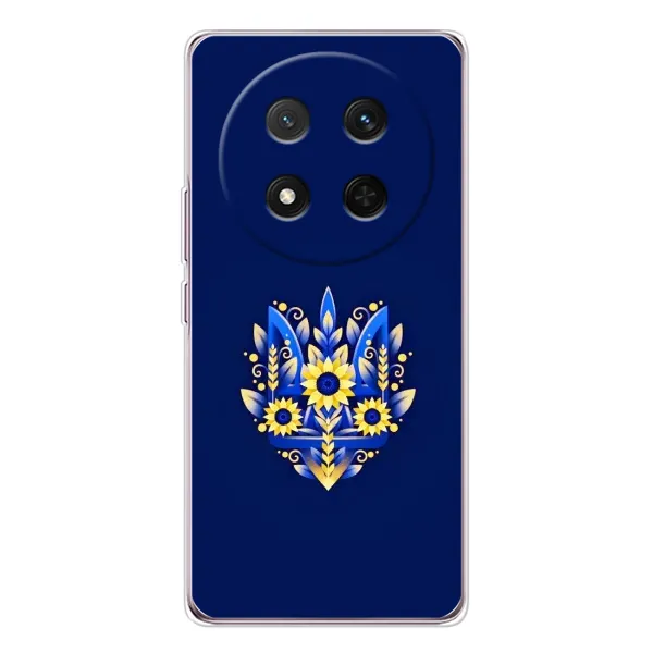 Чехол с рисунком «Цветущий Герб» для Huawei Honor Magic 7 Lite