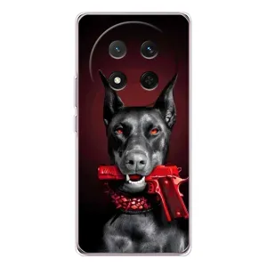 Чохол ДОБЕРМАН для Huawei Honor Magic 7 Lite (Доберман злий)
