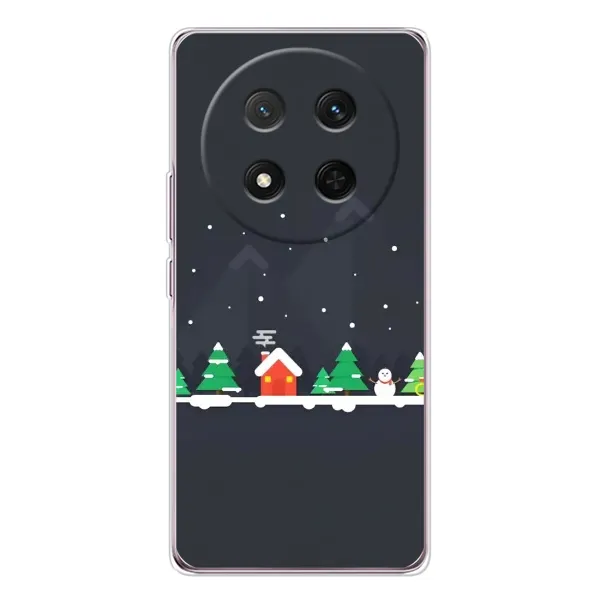 Чехол с рисунком «Город зимний» для Huawei Honor Magic 7 Lite Чехол с рисунком «Город зимний» для Huawei Honor Magic 7 Lite