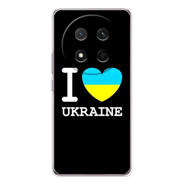 Чехол с рисунком «I Love Ukraine» для Huawei Honor Magic 7 Lite Чехол с рисунком «I Love Ukraine» для Huawei Honor Magic 7 Lite