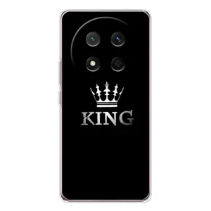 Чехол (Корона на чёрном фоне) для Хонор Меджик 7 Лайт (KING)