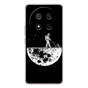 Силіконовый Чохол з принтом "Космонавти" на Huawei Honor Magic 7 Lite (Космонавт)