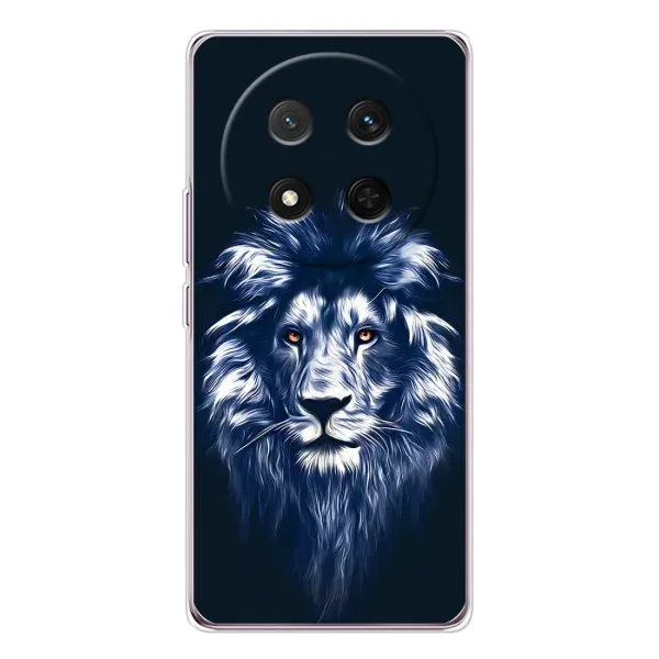 Чехол с рисунком «Лев - синий» для Huawei Honor Magic 7 Lite Чехол с рисунком «Лев - синий» для Huawei Honor Magic 7 Lite