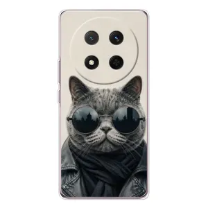 Чохол на тематику: Коти для Huawei Honor Magic 7 Lite (Модний кіт)