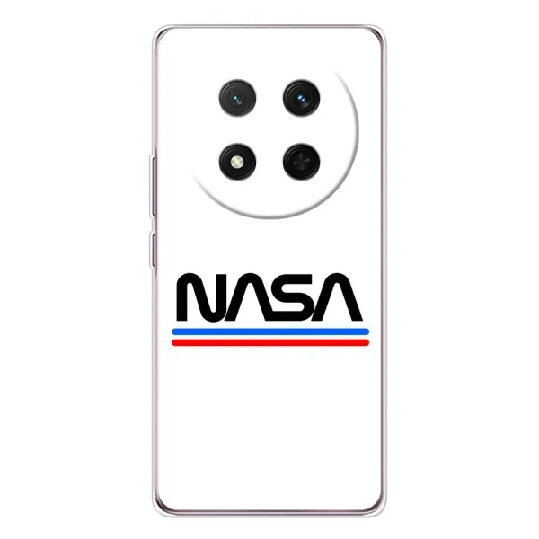 Чехол с рисунком «NASA на белом фоне» для Huawei Honor Magic 7 Lite Чехол с рисунком «NASA на белом фоне» для Huawei Honor Magic 7 Lite