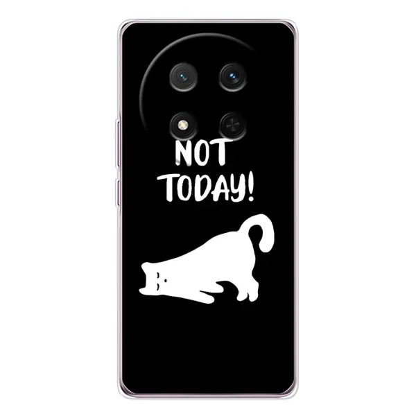 Чехол с рисунком «Not Today» для Huawei Honor Magic 7 Lite Чехол с рисунком «Not Today» для Huawei Honor Magic 7 Lite