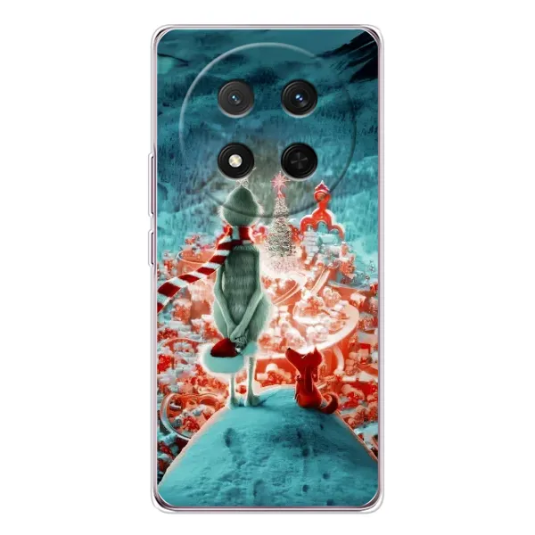 Чохол з малюнком «Новорічний Грінч» для Huawei Honor Magic 7 Lite Чохол з малюнком «Новорічний Грінч» для Huawei Honor Magic 7 Lite