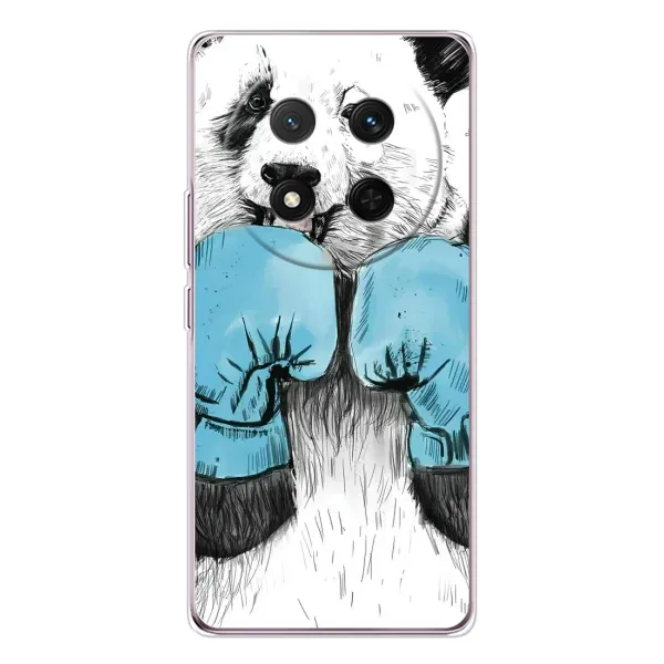 Чехол с рисунком «Панда боксер» для Huawei Honor Magic 7 Lite Чехол с рисунком «Панда боксер» для Huawei Honor Magic 7 Lite