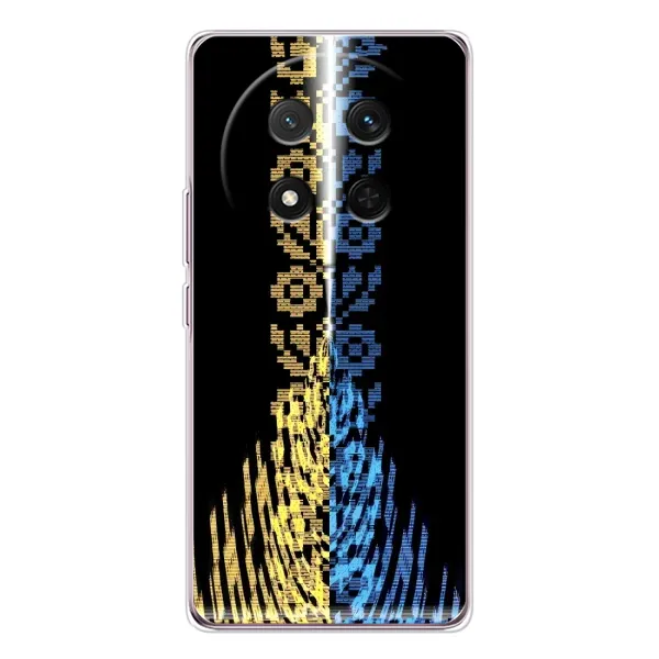 Чехол с рисунком «Патриотическая вышиванка» для Huawei Honor Magic 7 Lite Чехол с рисунком «Патриотическая вышиванка» для Huawei Honor Magic 7 Lite
